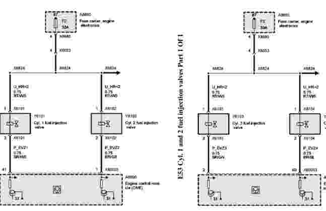 2003 BMW X5 (E53) Wiring Diagram - Wiring Diagram Service Manual PDF