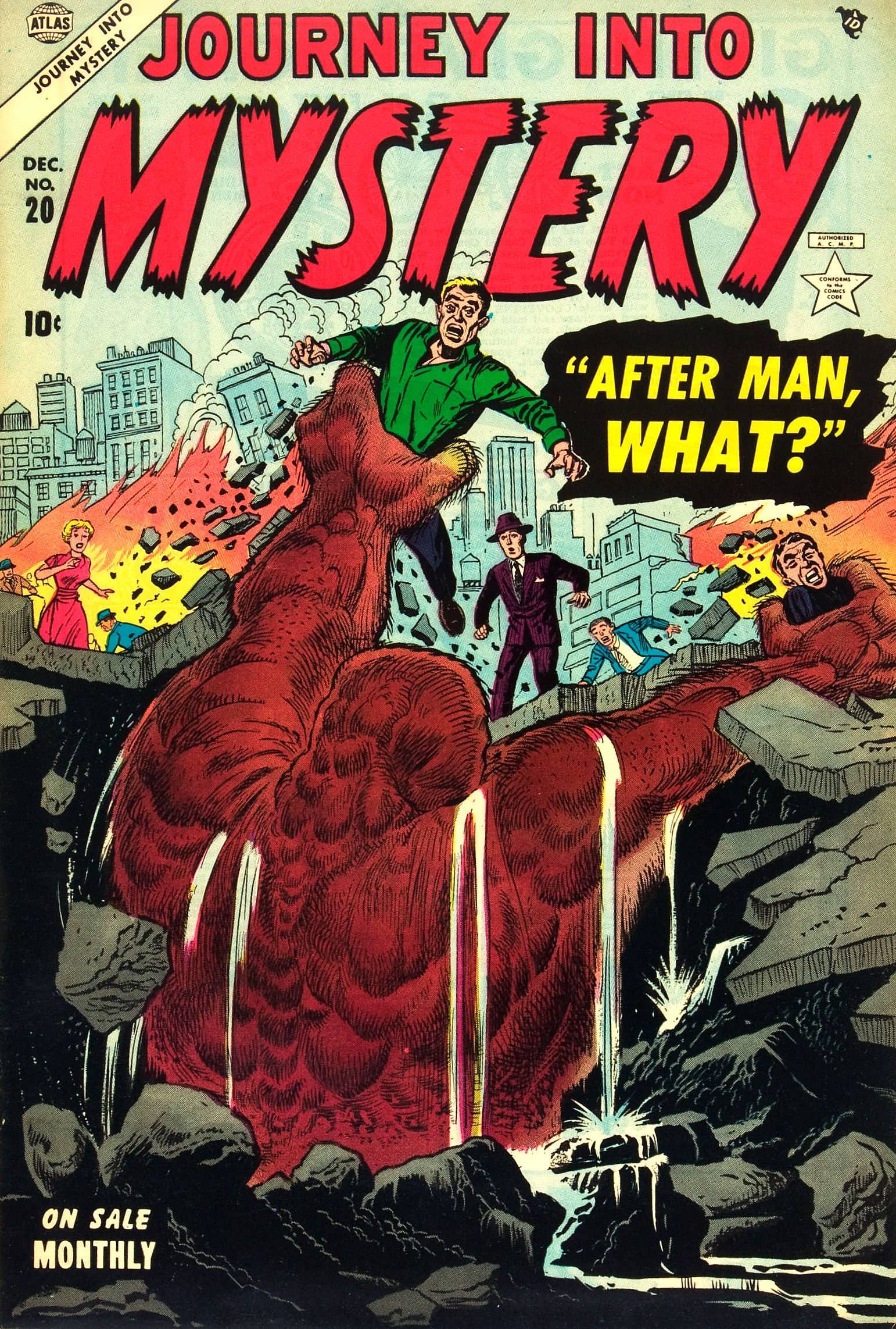 Read online Journey Into Mystery (1952) comic -  Issue #20 - 1