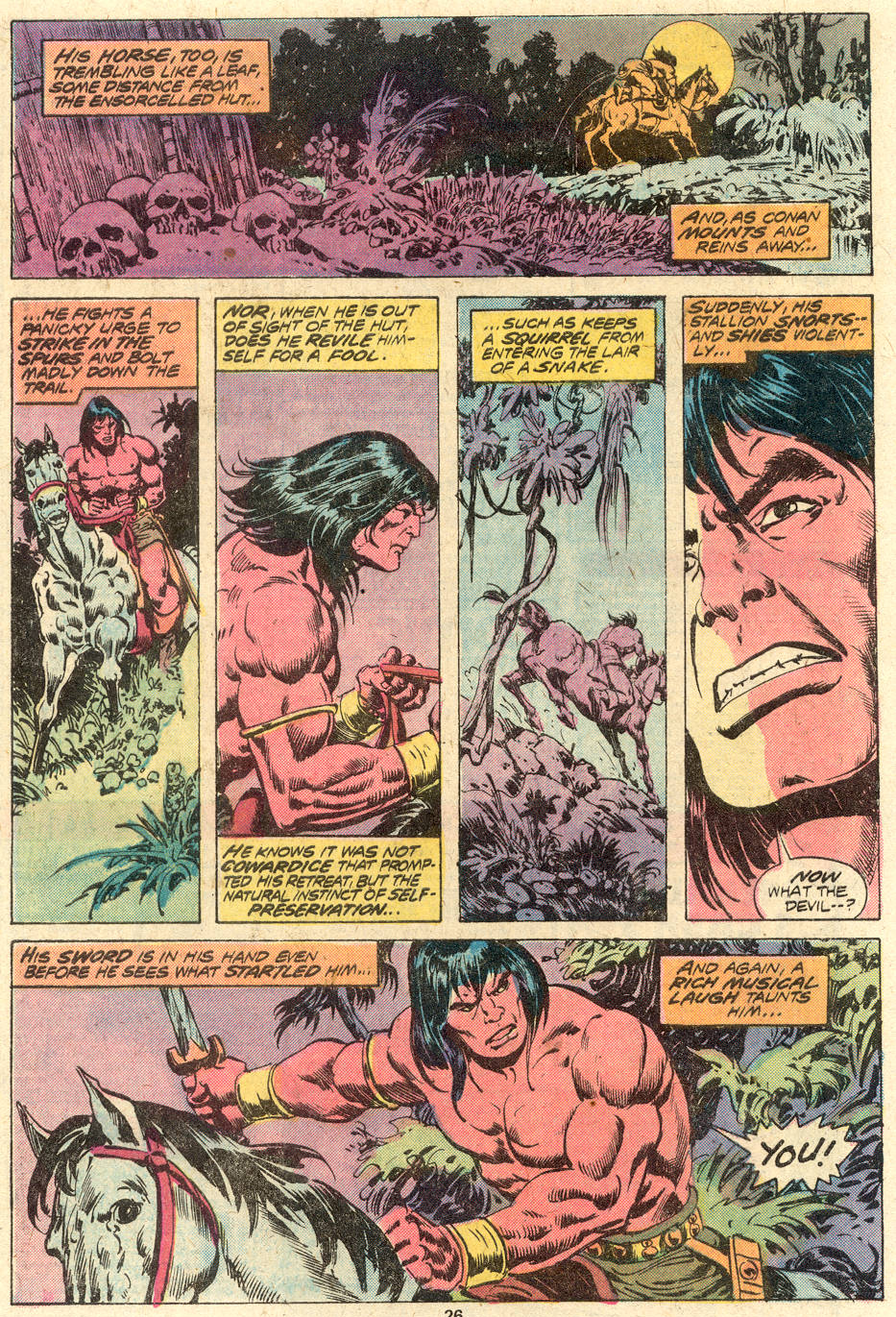 Read online Conan the Barbarian (1970) comic -  Issue #82 - 17