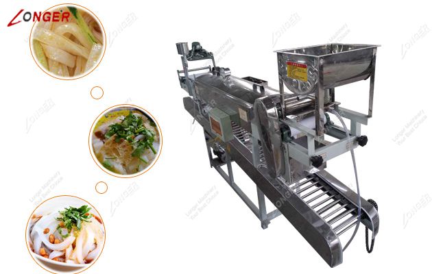 Automatic cold rice noodles machine realizes mechanical operation