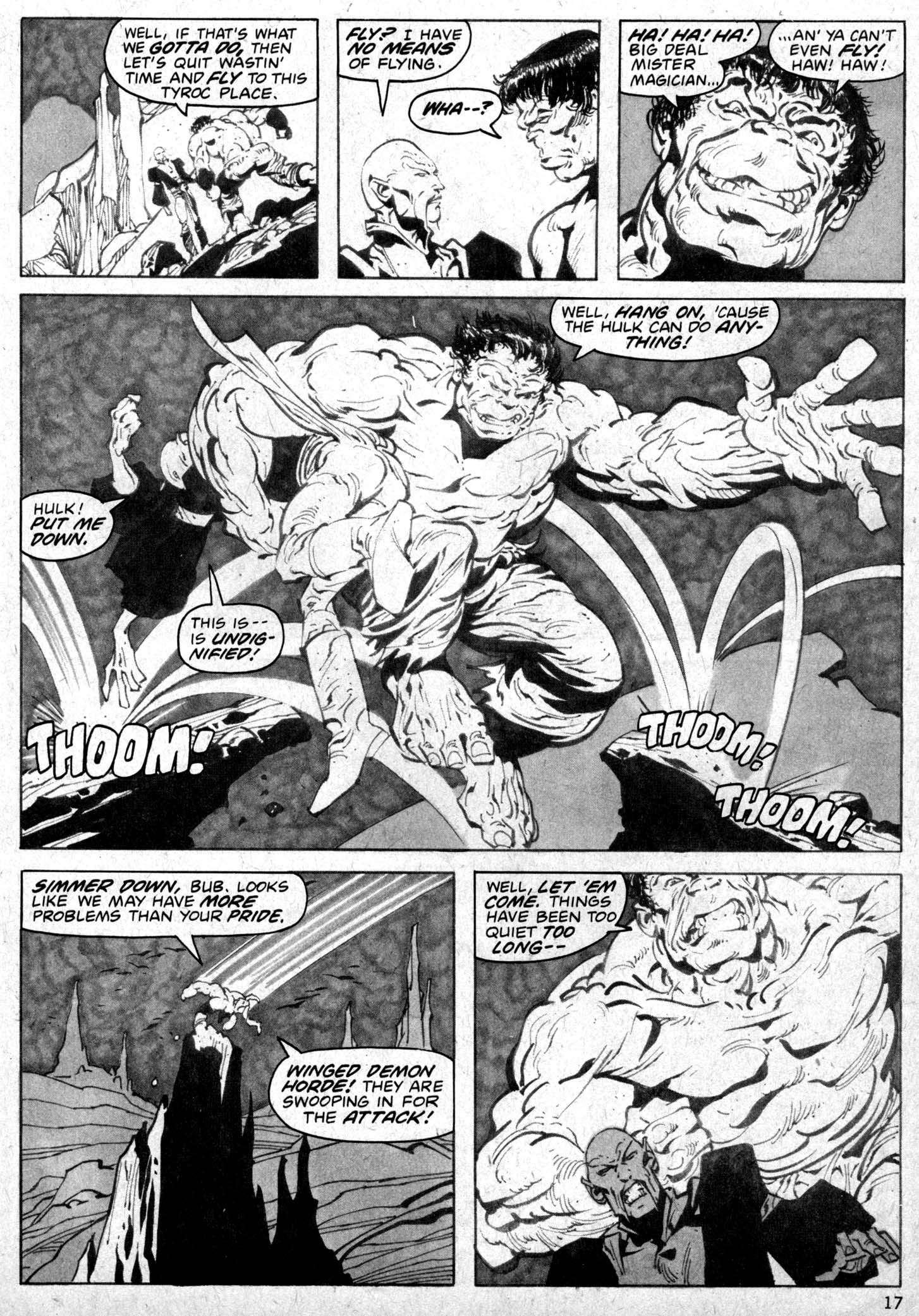 Read online The Rampaging Hulk comic -  Issue #4 - 13