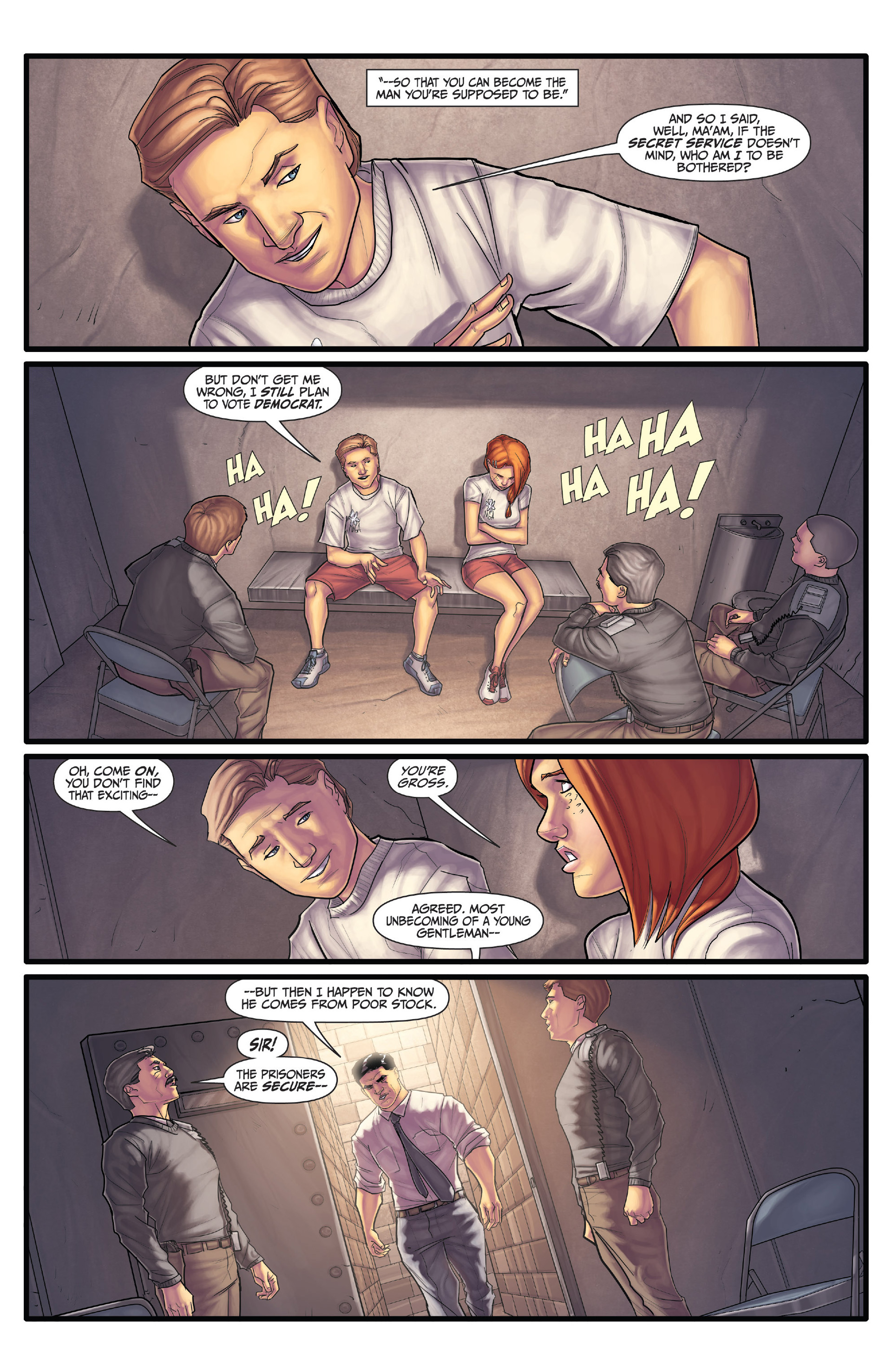 Read online Morning Glories comic -  Issue #24 - 16