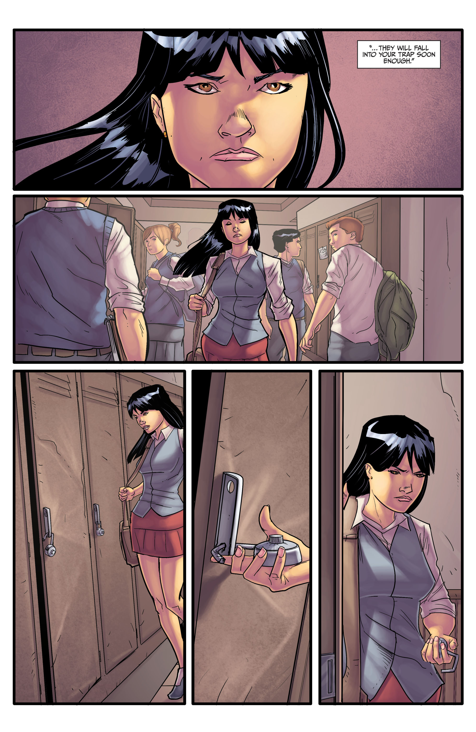 Read online Morning Glories comic -  Issue #14 - 10