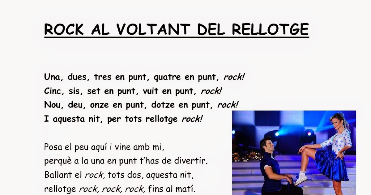 Música 4t El Rock Del Rellotge 1 10 14