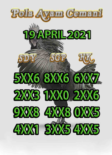 Kode Syair Hk 19 April 2021 Prediksi Hk Keraton4d