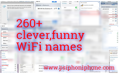 funny WiFi names
