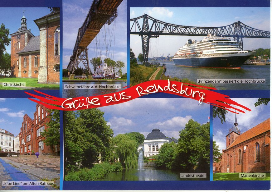 The World in my Mailbox (actually 2 Mailboxes): DE-5278314 Rendsburg in ...