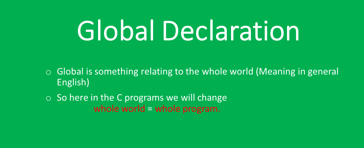 C classroom: Tutorial 2 - Structure of C Program