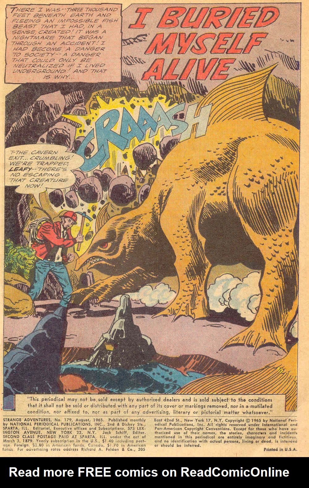 Read online Strange Adventures (1950) comic -  Issue #179 - 3