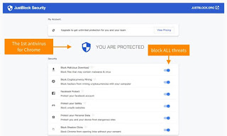 Estensione JustBlock Security JustBlock Security