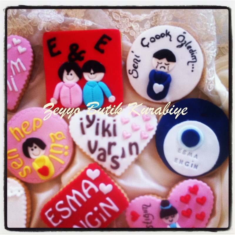 Zeyyo Butik Kurabiye Engin Beyin Kurabiyeleri