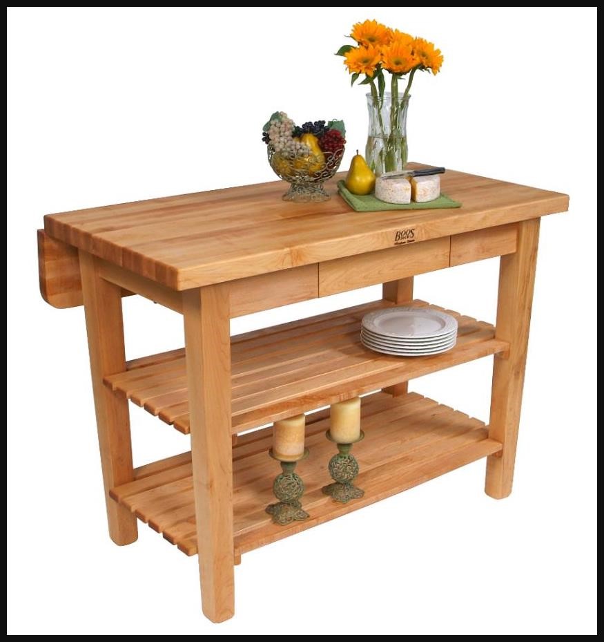11 Butcher Block Kitchen Island Cart IDMH COLETTE BLACKBURN'S BLOG