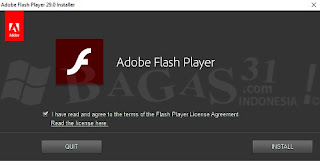 Cara Install Adobe Flash Player Paling Mudah