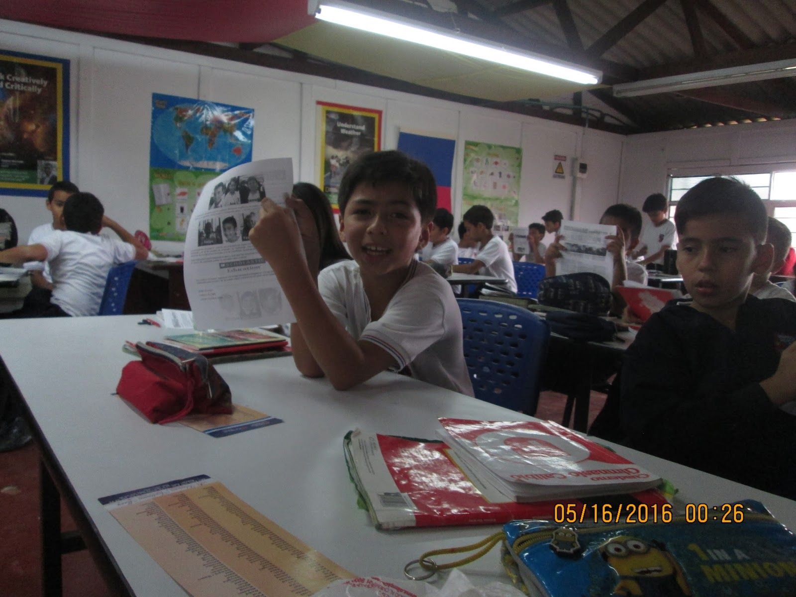 ENGLISH AT CALIBIO 4TH GRADERS ORAL PRESENTATIONS