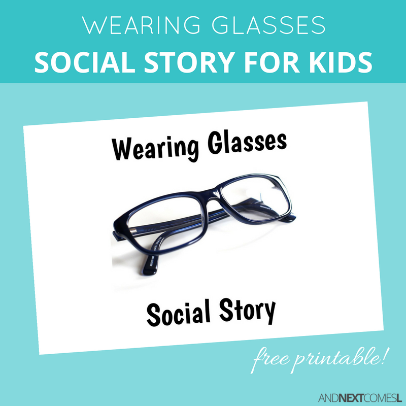 free printable social story