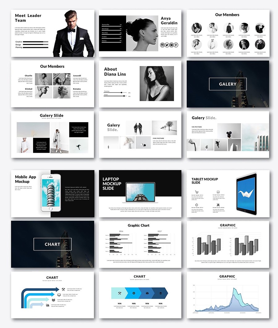 business powerpoint presentation template