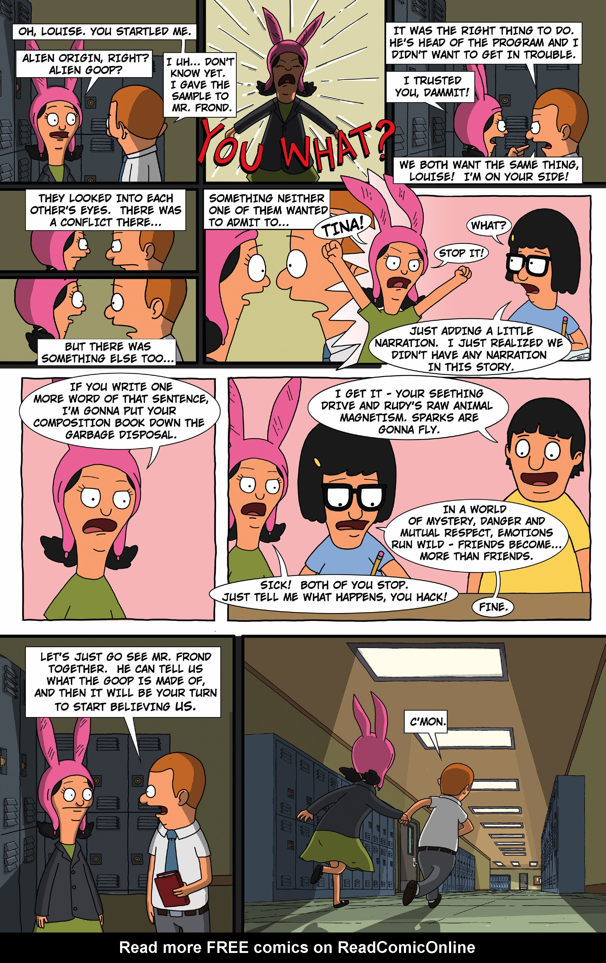 Bobs Burgers Porn Comic