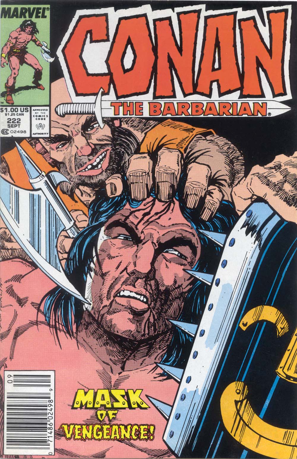 Read online Conan the Barbarian (1970) comic -  Issue #222 - 1