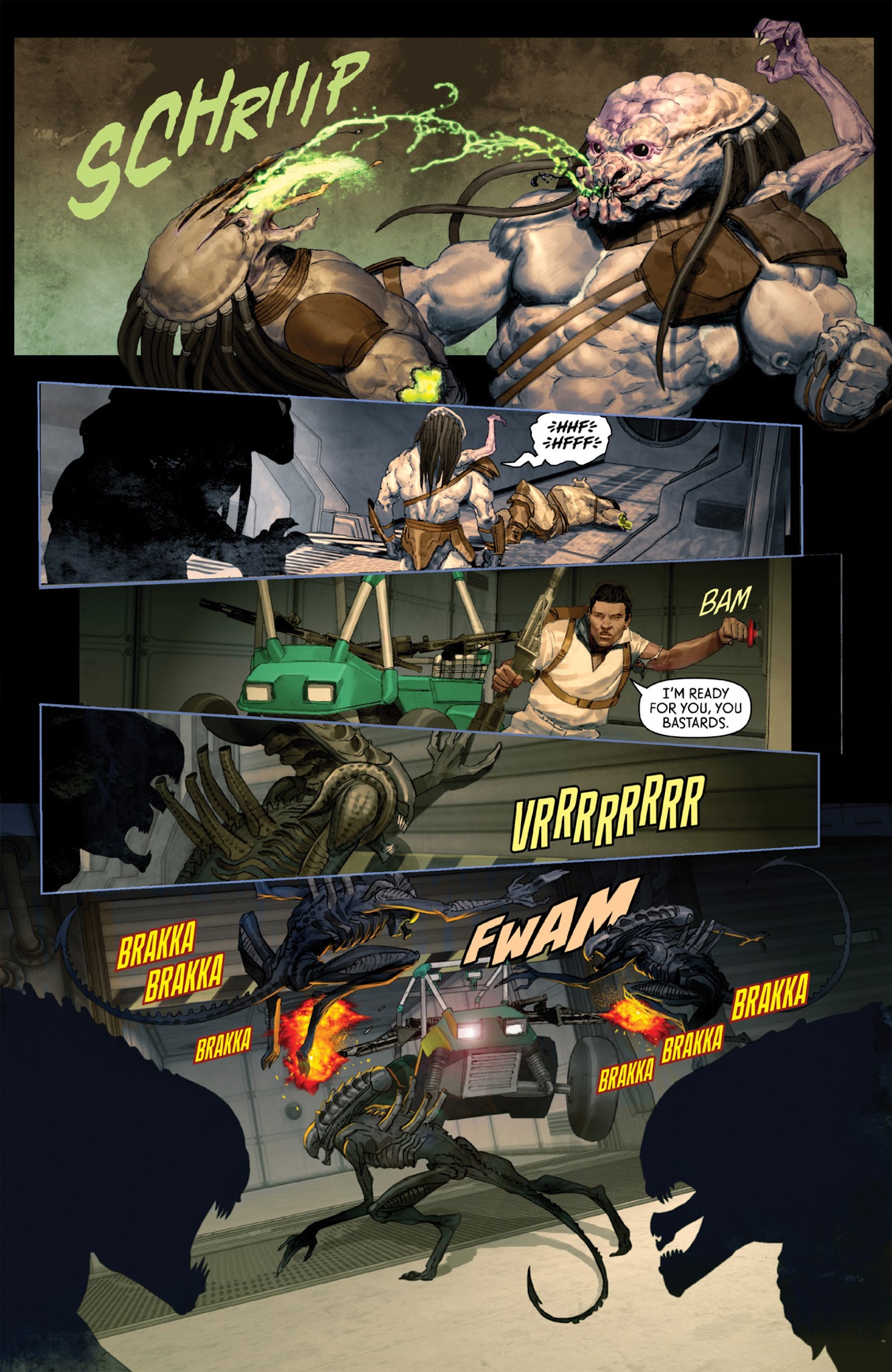 Read online Alien vs. Predator: Fire and Stone comic -  Issue # _TPB - 51