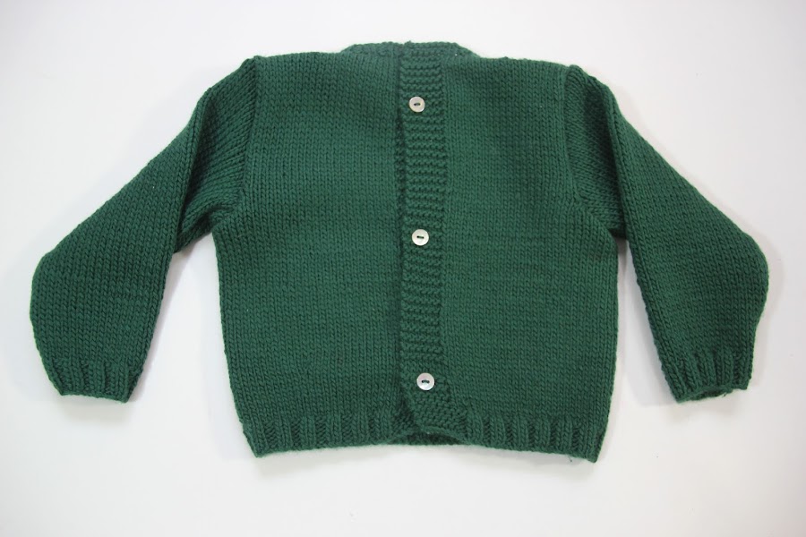 Tutorial y patrones gratis Jersey de ochos para bebé