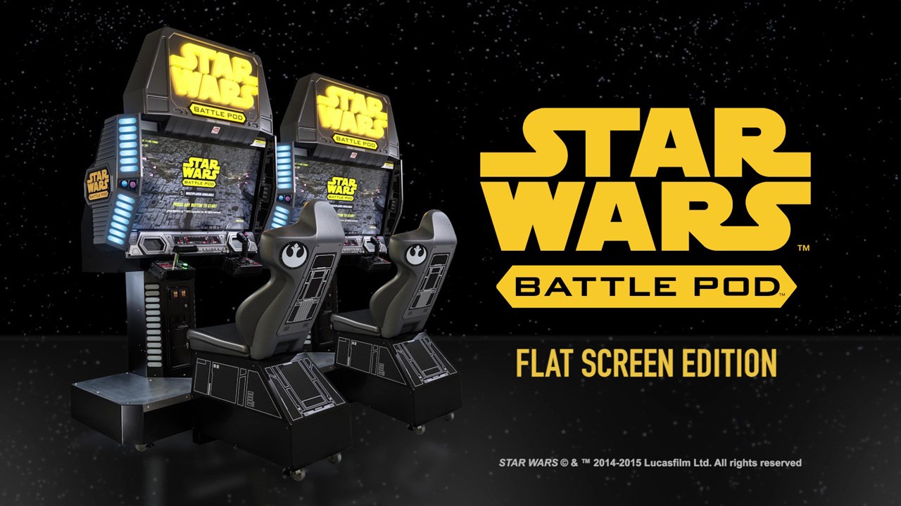 Star Wars Battle Pod Flat Screen Edition