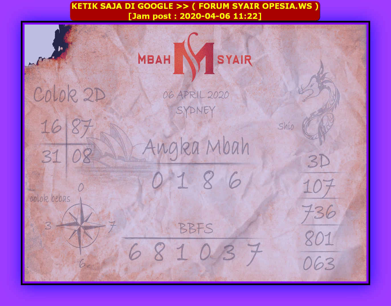 1 New Message Kode Syair Sydney 6 April 2020 Forum Syair Togel Hongkong Singapura Sydney 1 New Message Kode Syair Sydney 6 April 2020 Forum Syair Togel Hongkong Singapura Sydney