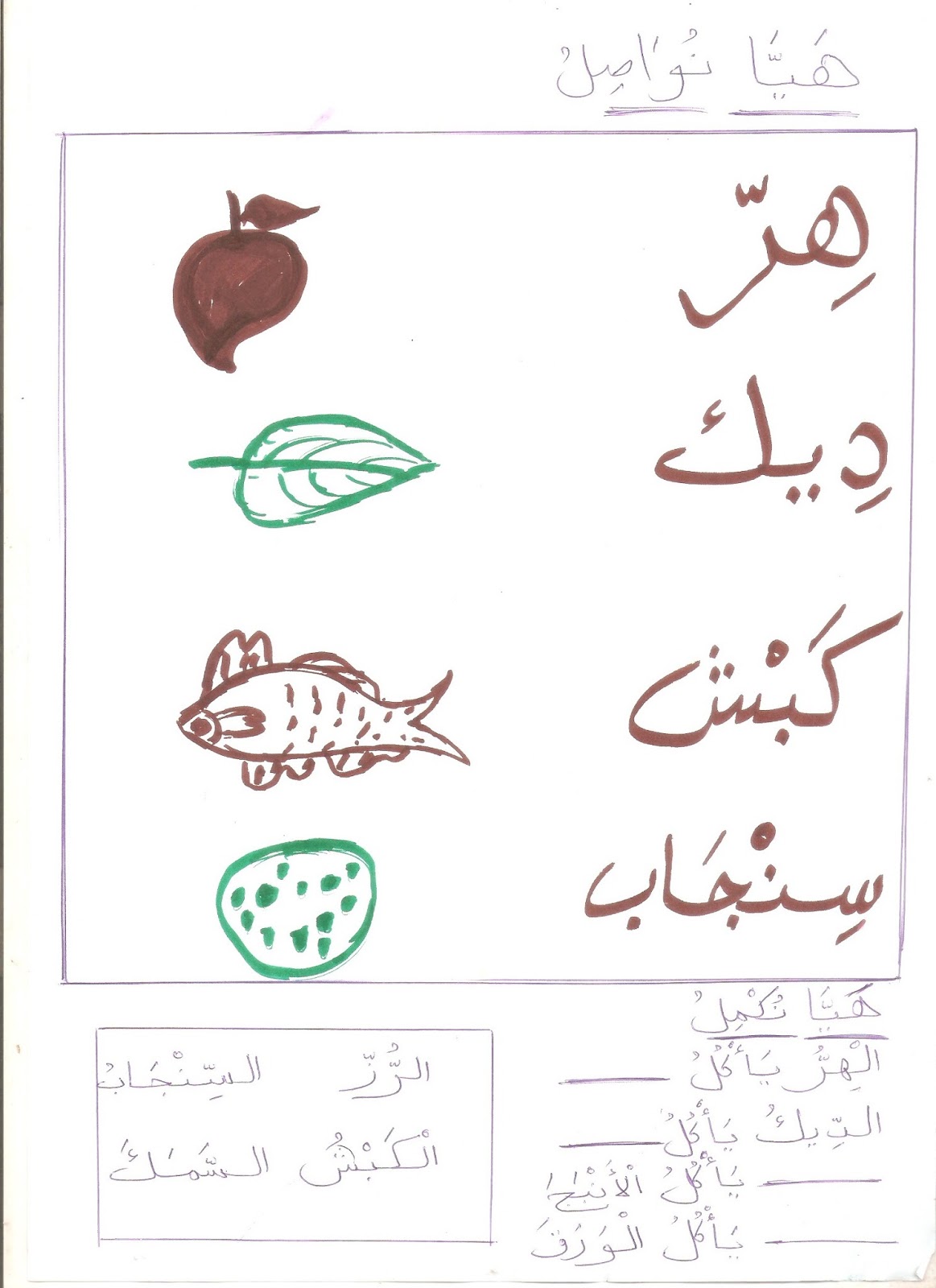 arabic-teachers-ponnani-work-sheets-for-lp-classes