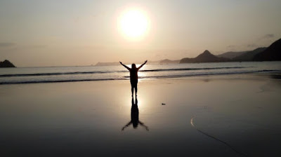 Pesona Sunset Pantai Selong Belanak Pesona Sunset Pantai Selong Belanak