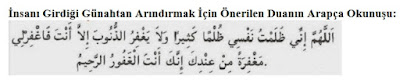 İnsanı Girdiği Günahtan Arındıran Dua