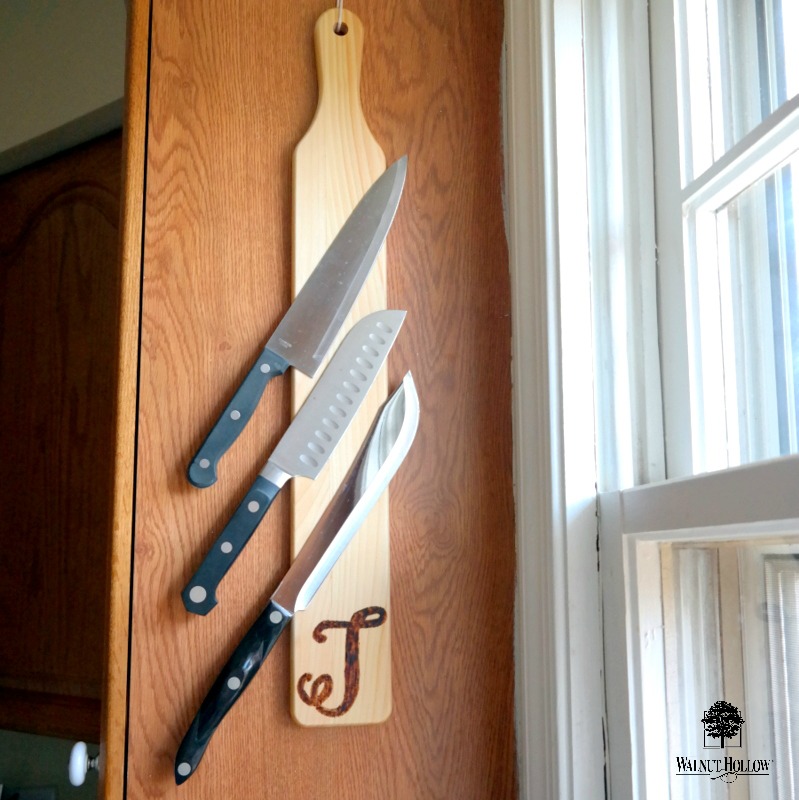 Knife Board Organizer Walnut Hollow