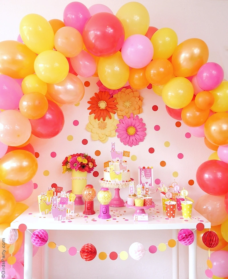 A Llama Fiesta Birthday Party Party Ideas Party Printables Blog