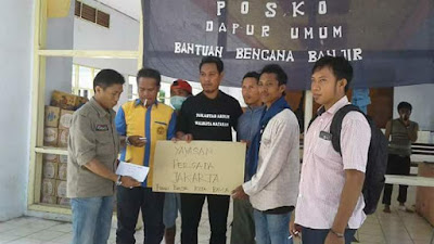 Mapala Londa STKIP Bima Setia Emban Misi Kemanusiaan