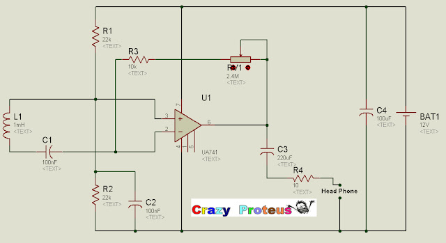 Electromagnetic Field Sensing Circuit 