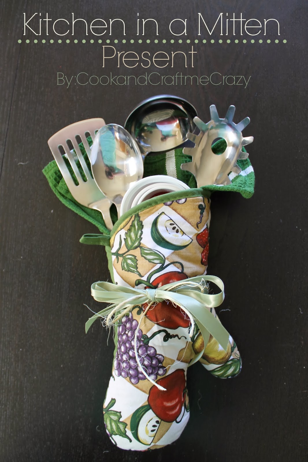 Cook and Craft Me Crazy Kitchen in a Mitten Present