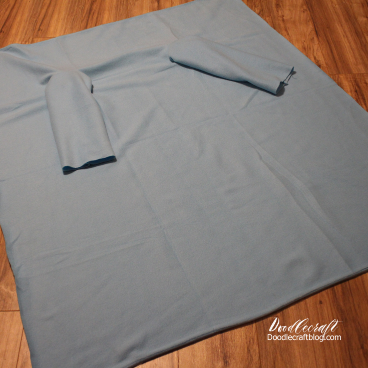 How to Make Your Own Snuggie Blanket!
