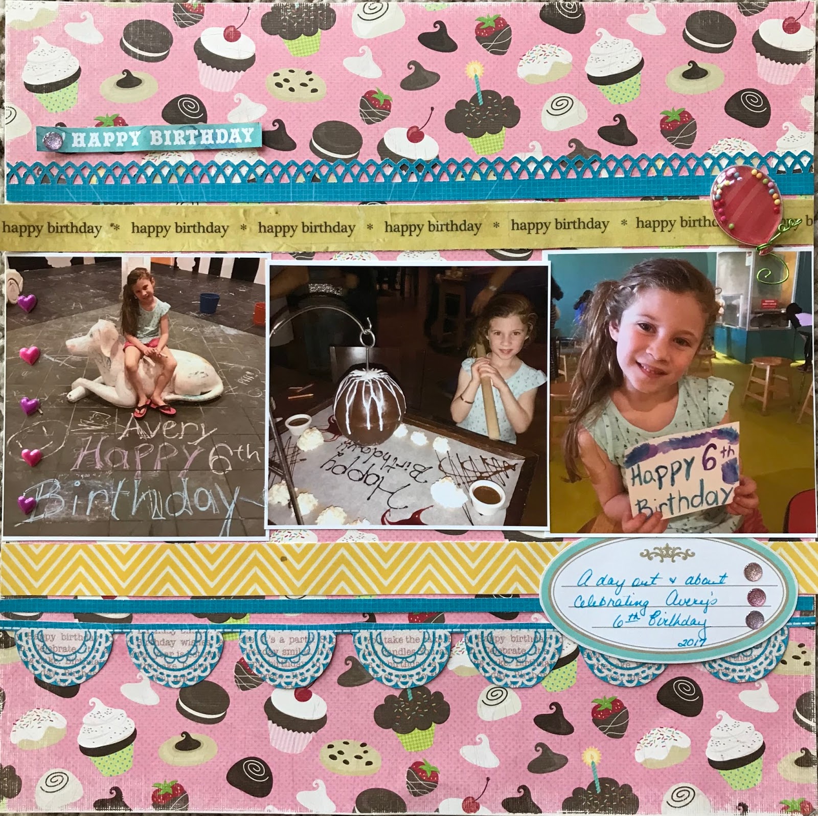 Barb&rsquo;s Blab and Creations: Happy Birthday Avery