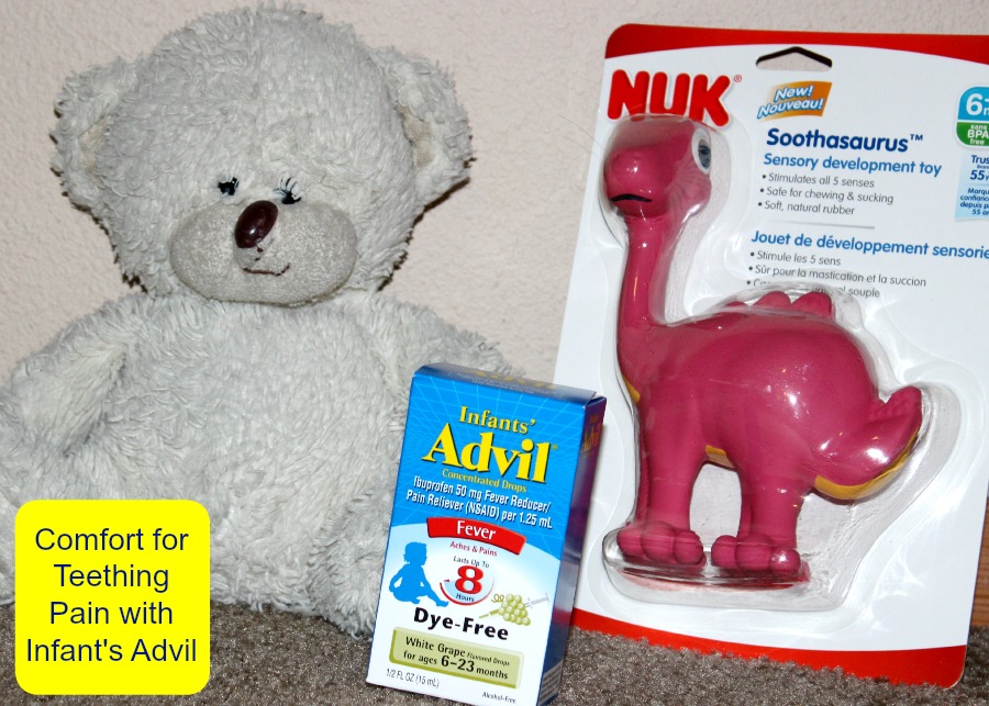 Comfort for Teething Pain with Advil