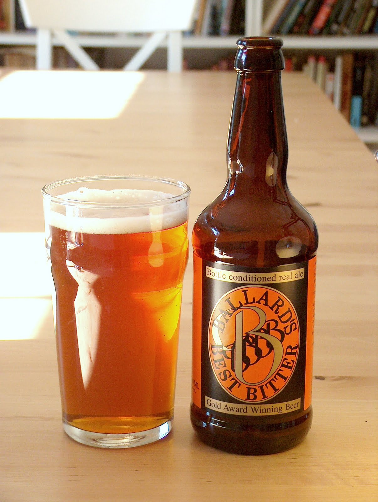 The Bottled Beer Year Day 101, Beer 101 Ballard's "Best Bitter"