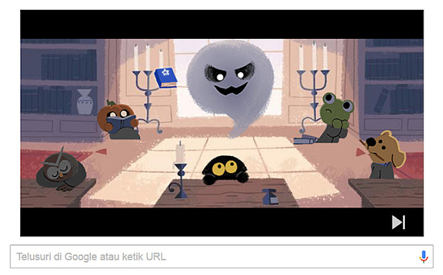 Sejarah Halloween Dan Asal Usulnya - Google Doodle Halloween