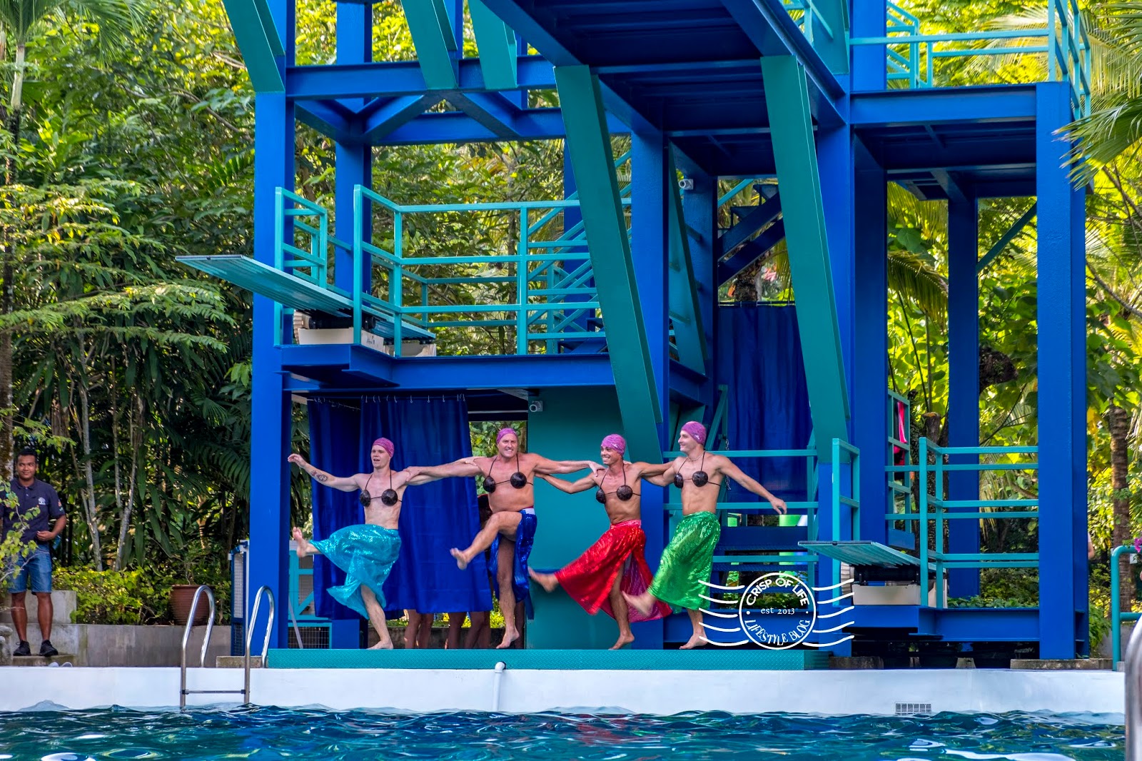 International High Dive Show launched at ESCAPE Water Theme Park Penang
