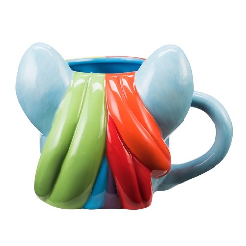 MLP Friendship is Magic Rainbow Dash Sculpted Ceramic Mug