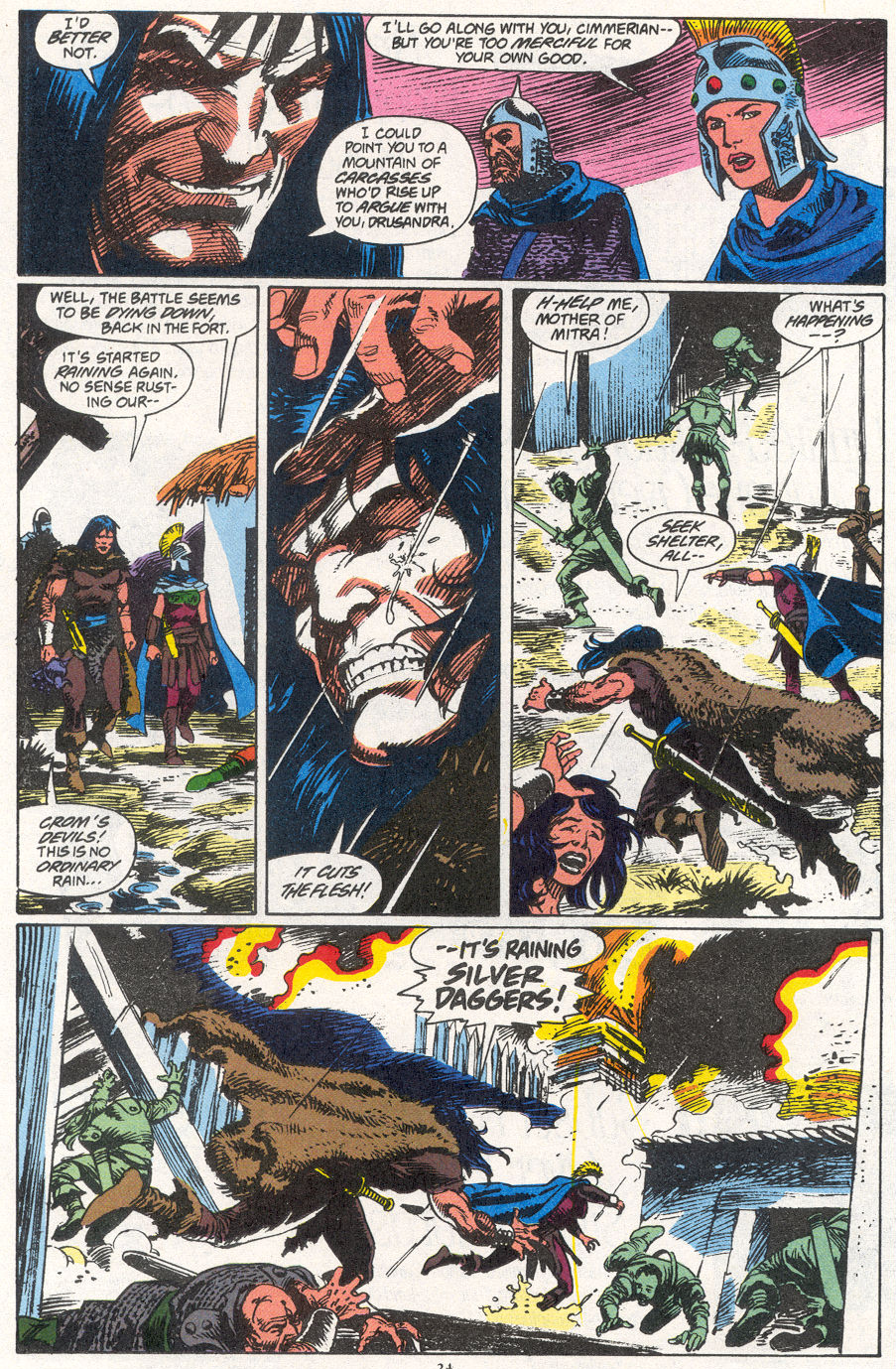 Read online Conan the Barbarian (1970) comic -  Issue #266 - 17