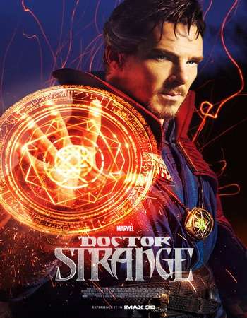 Poster Of Doctor Strange 2016 Dual Audio 350MB HDCAM 480p Free Download Watch Online downloadhub.in