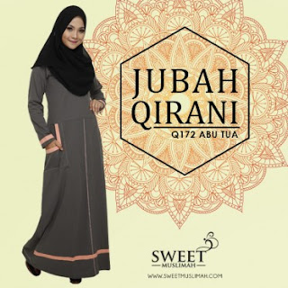 Design Baru Jubah Qirani Dari Sweetmuslimah
