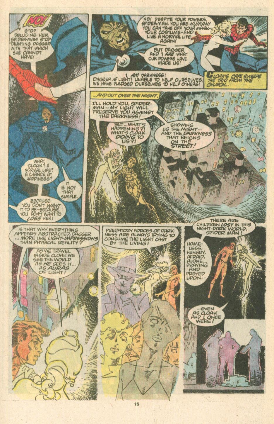 Read online Cloak and Dagger (1985) comic -  Issue #3 - 16