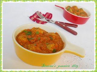 Chiftele de iepure in sos de rosii si tarhon