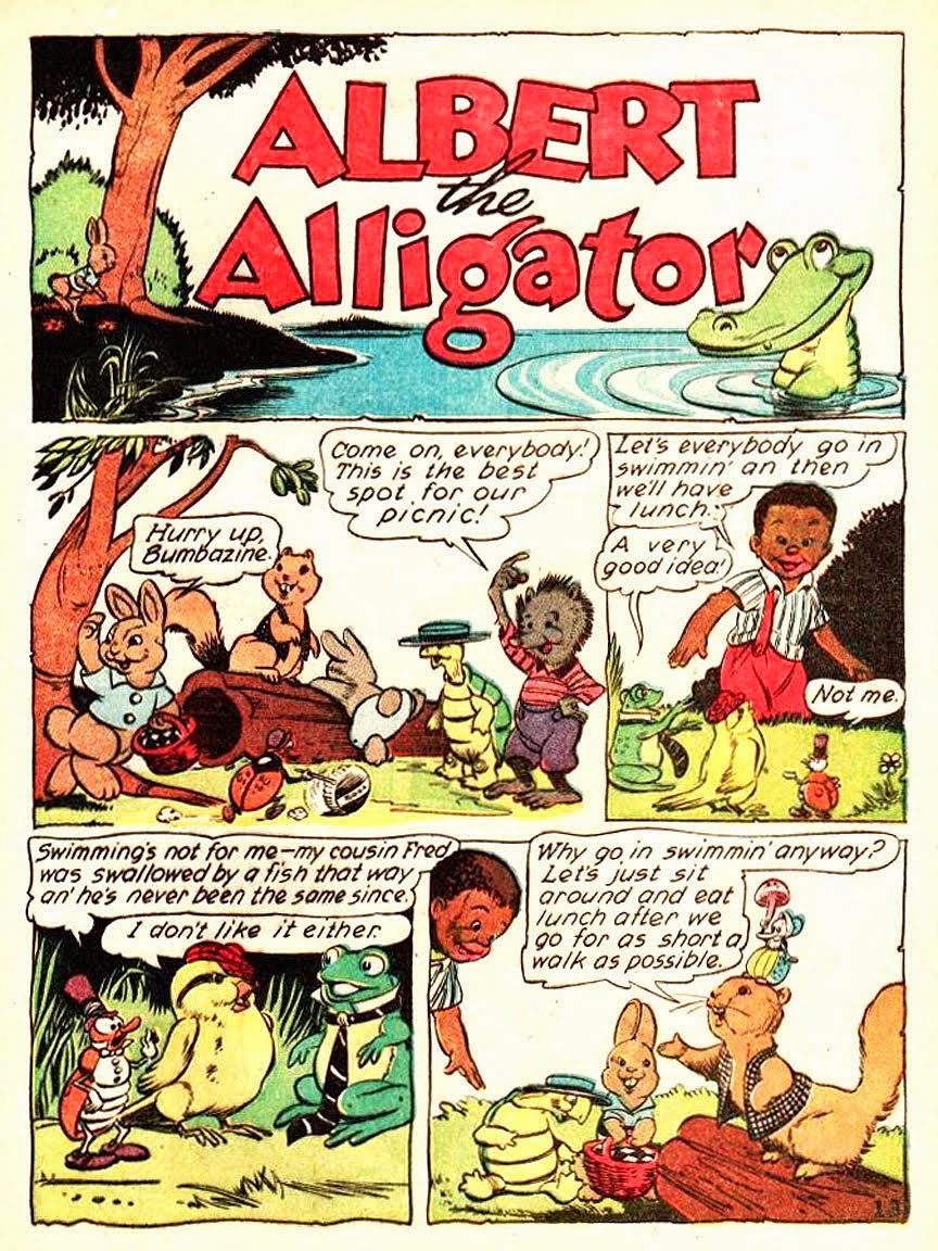 Ominous Octopus Omnibus Bumbazine in "Albert The Alligator"