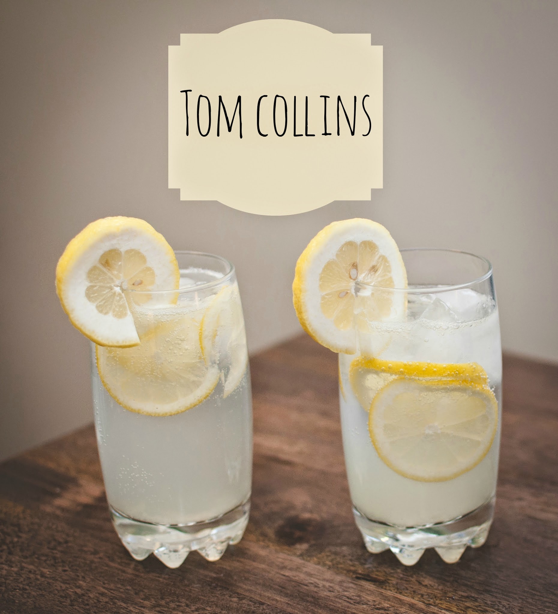 Tom Collins An Easy Friday Beverage La Petite Noob A Toronto