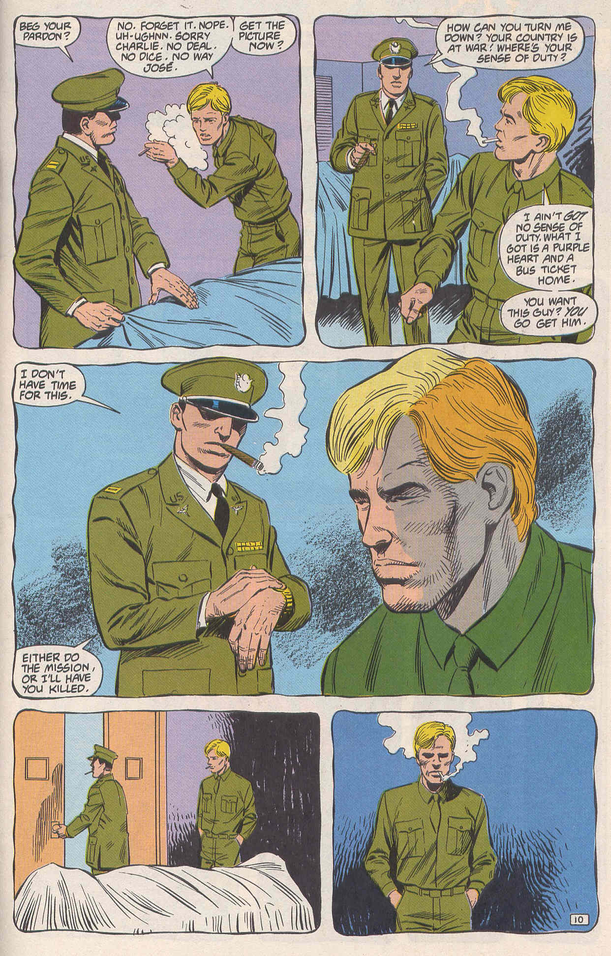 Read online The Unknown Soldier comic -  Issue #6 - 11