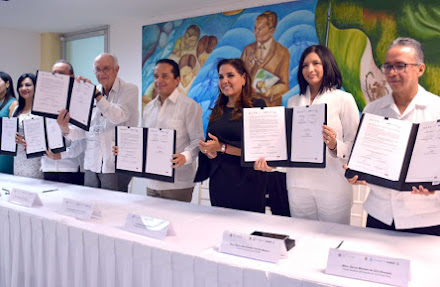 Verdadera democracia: Carlos Joaquín firma convenio con FEPADE para denuncia de delitos electorales